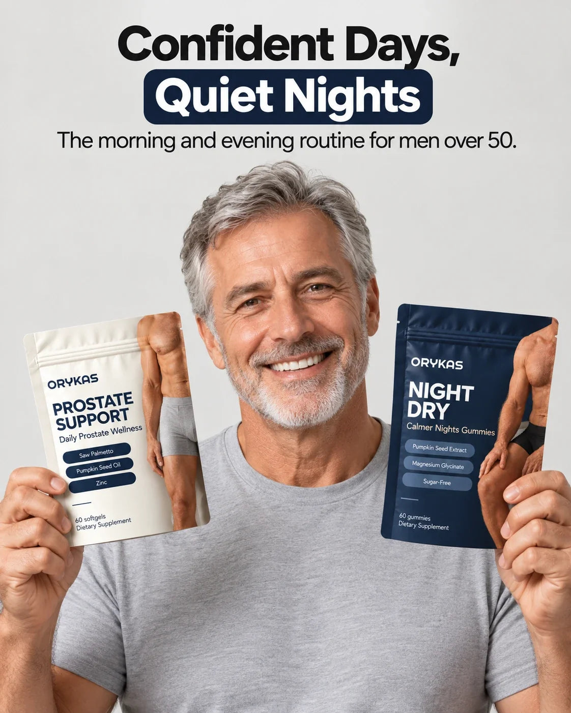 Orykas Prostate Support and Night Dry