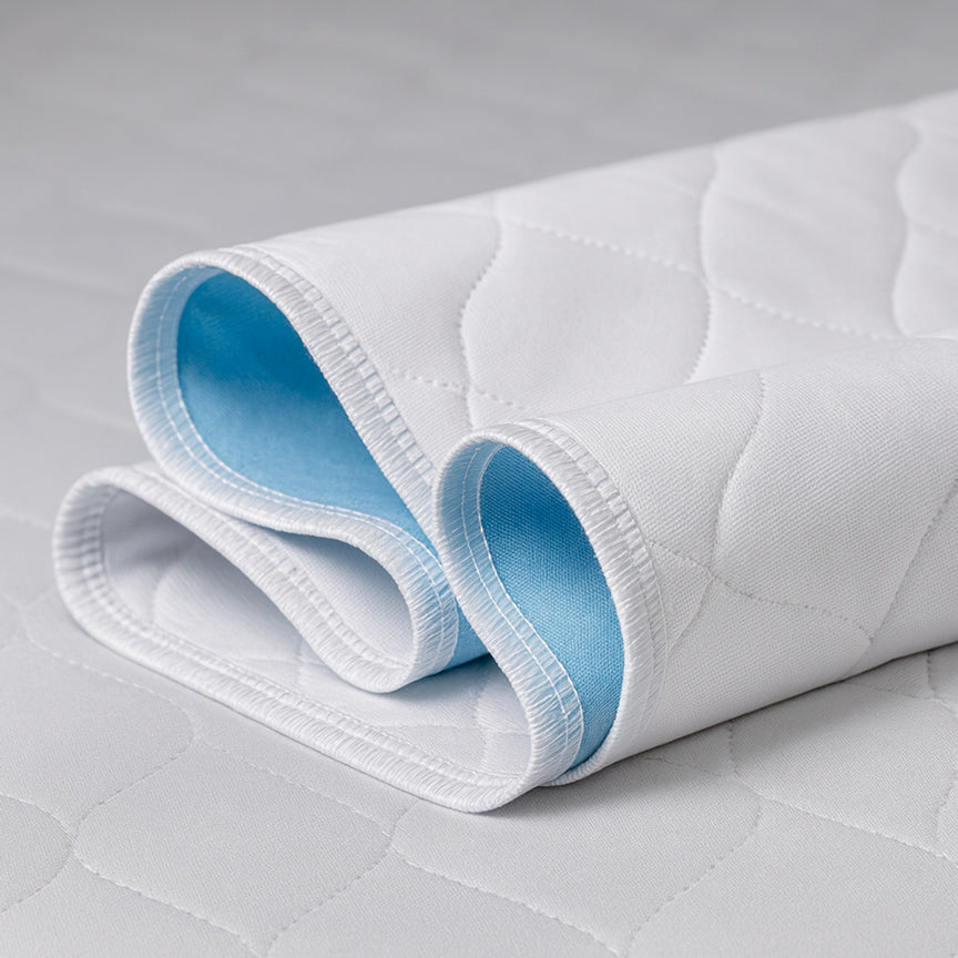 Ultra-absorbent washable bed pad