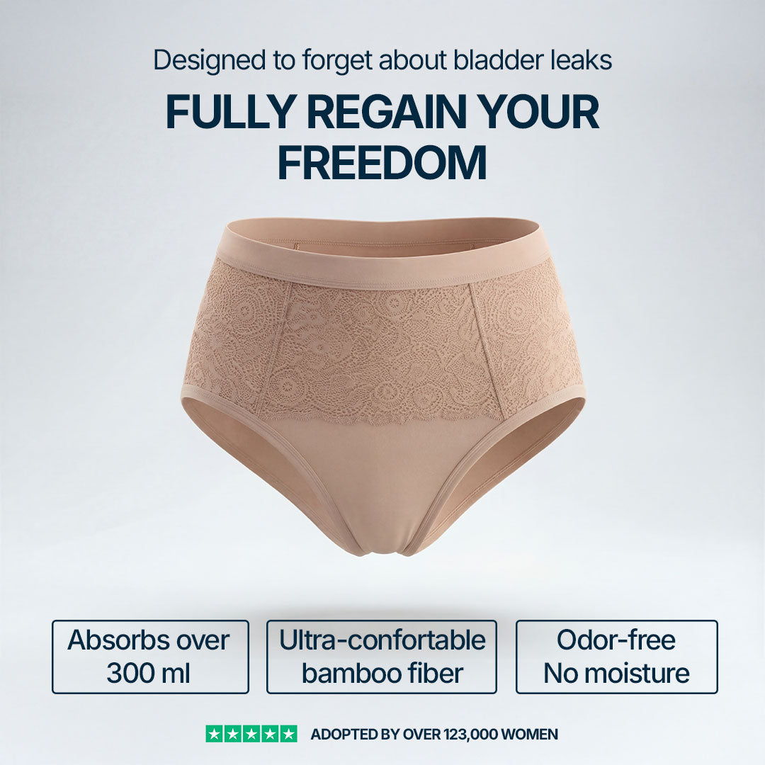 Orykas bundle of bamboo fibre incontinence pants — everyday value set for bladder leak protection