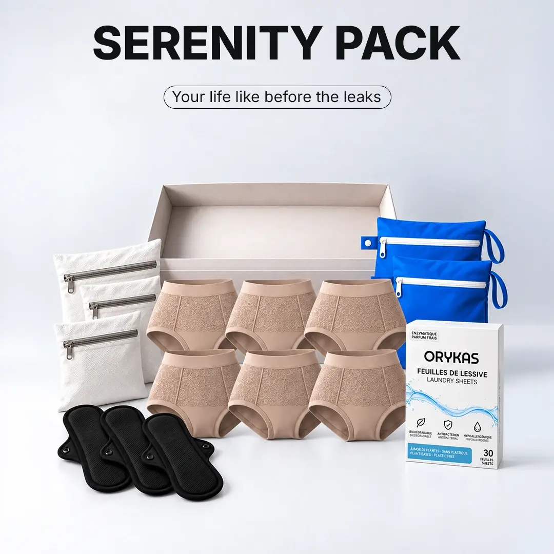 Ultra Absorbent Lace Knickers Serenity Pack