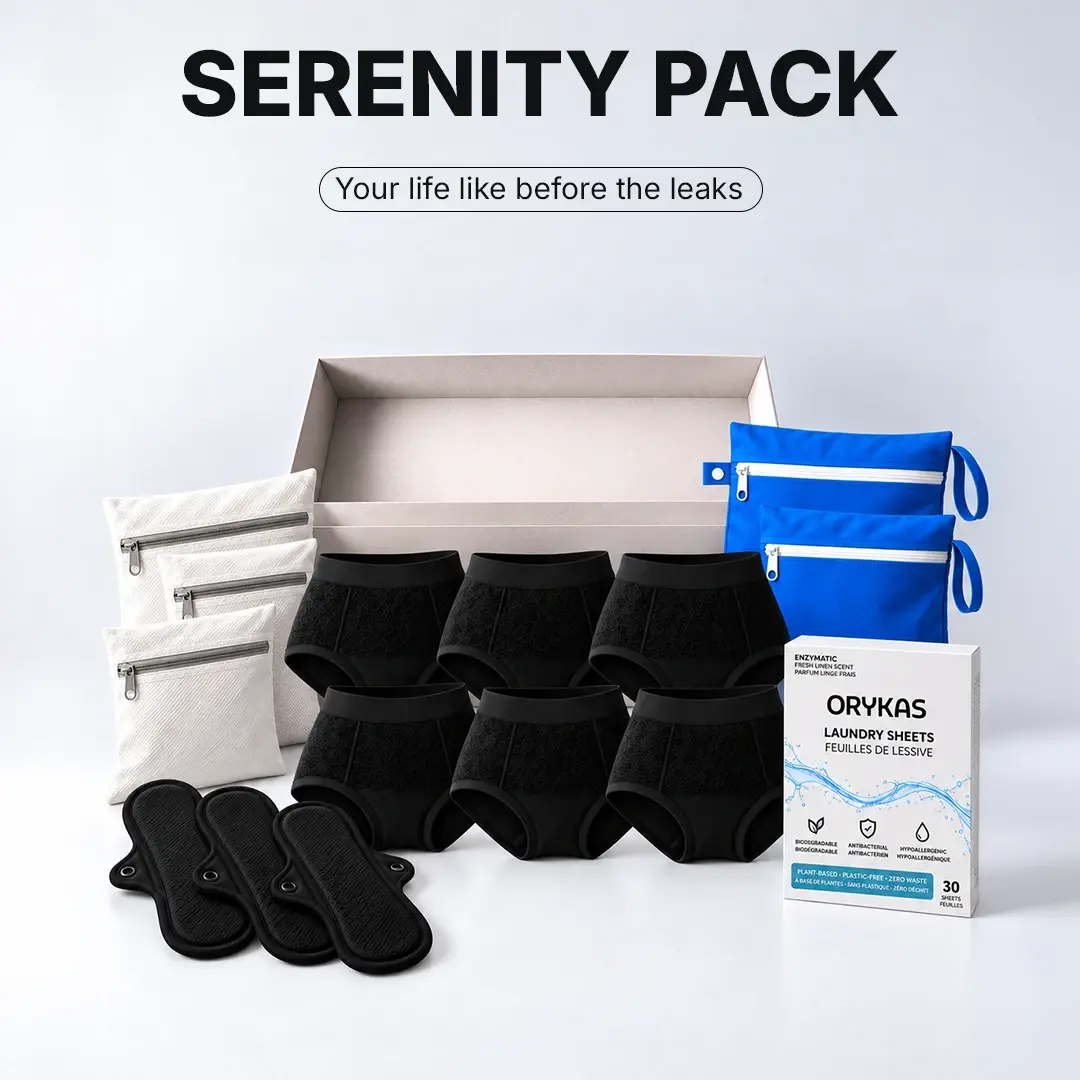 Ultra Absorbent Lace Knickers Serenity Pack