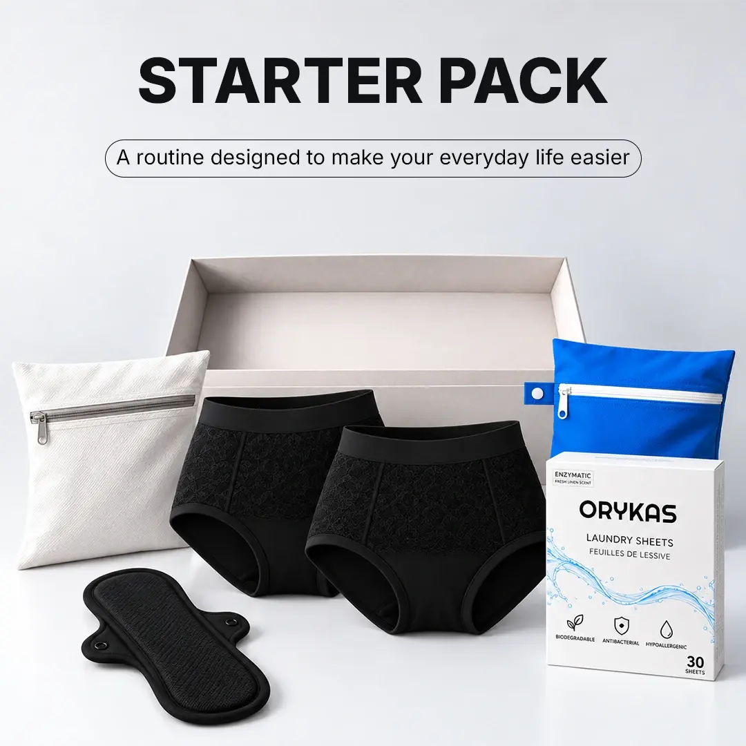 Ultra Absorbent Lace Knickers Starter Pack