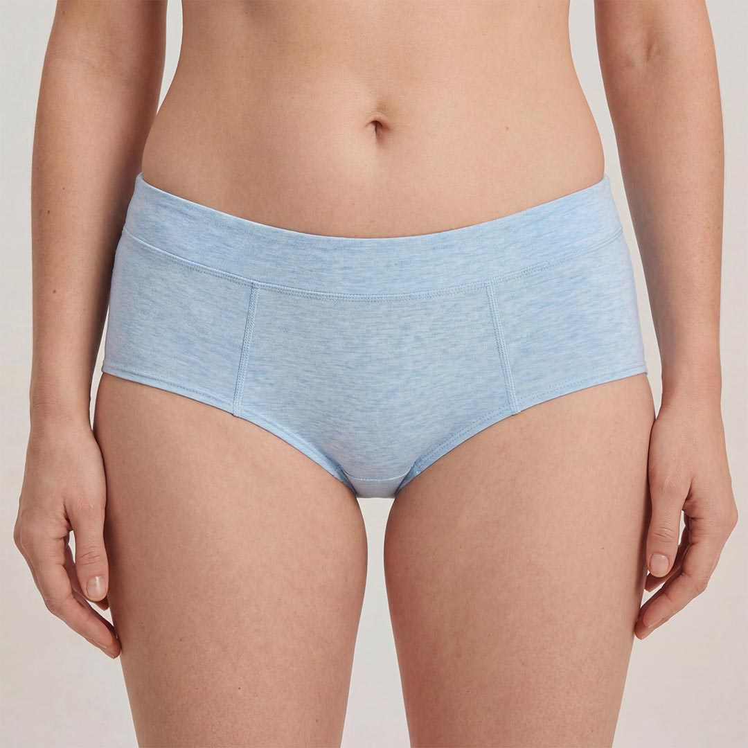Women’s absorbent shorty underwear