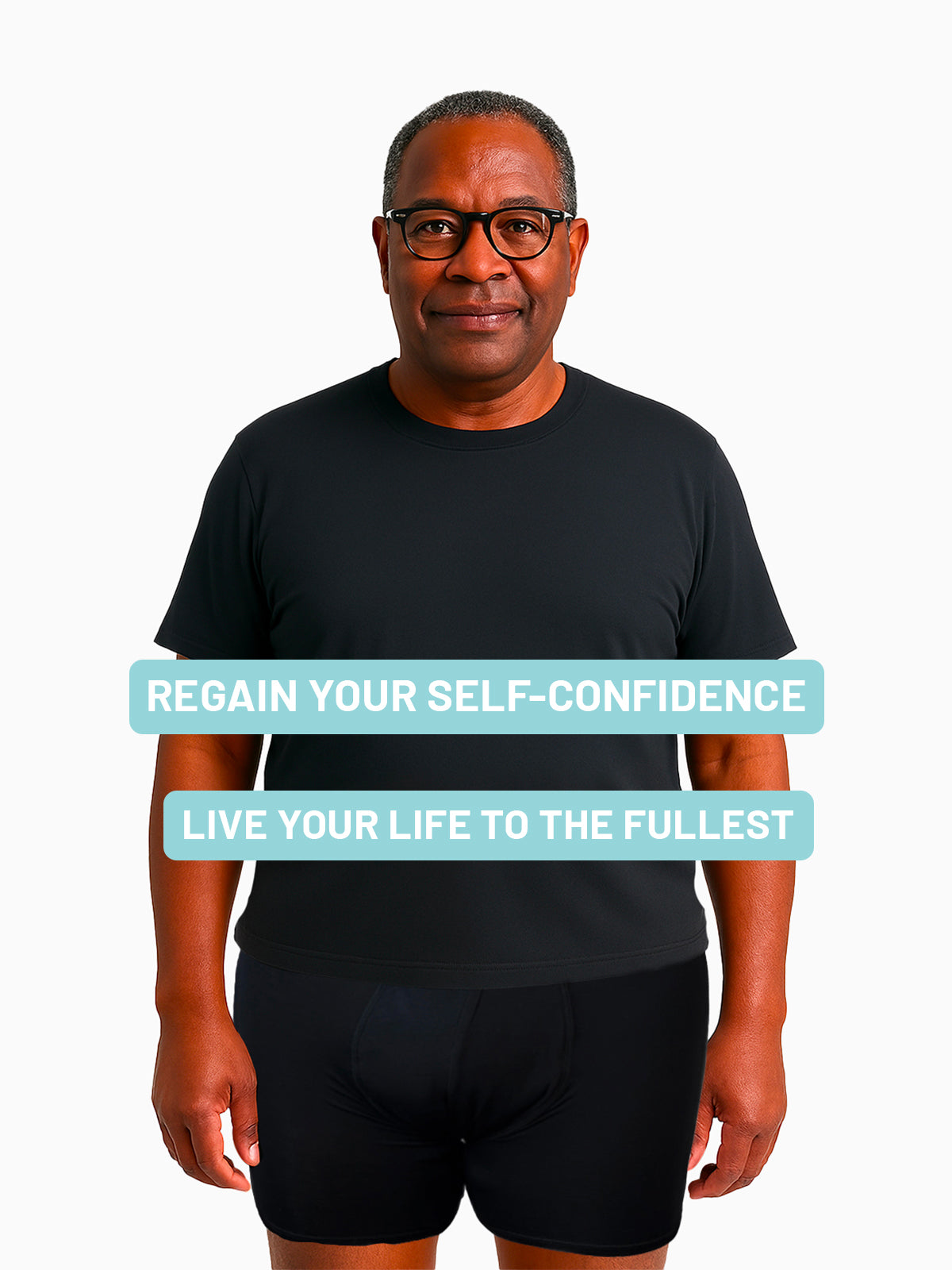 ULTRA-ABSORBENT INCONTINENCE BOXER BRIEFS