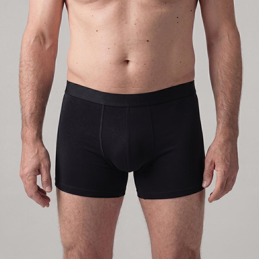 Absorbent Boxer for Light Leaks