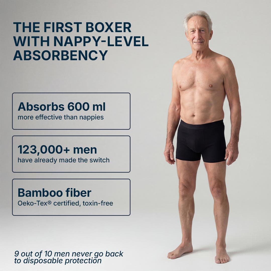 Maximum Absorbency Incontinence Boxer