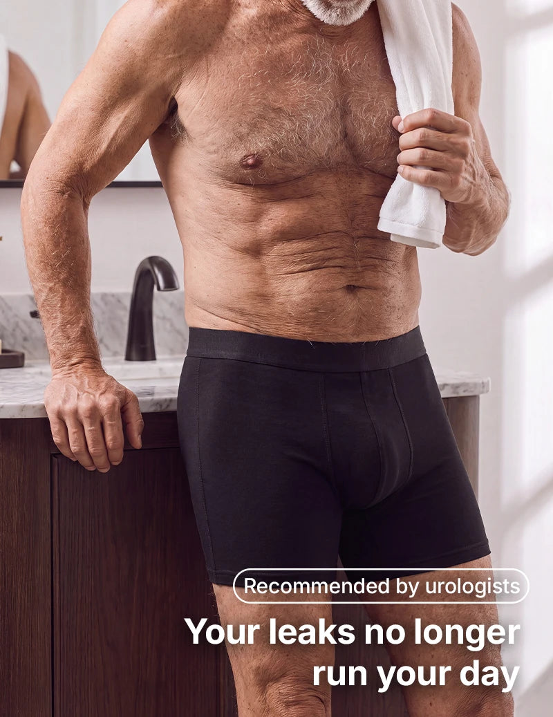 Men's Washable Incontinence Boxer