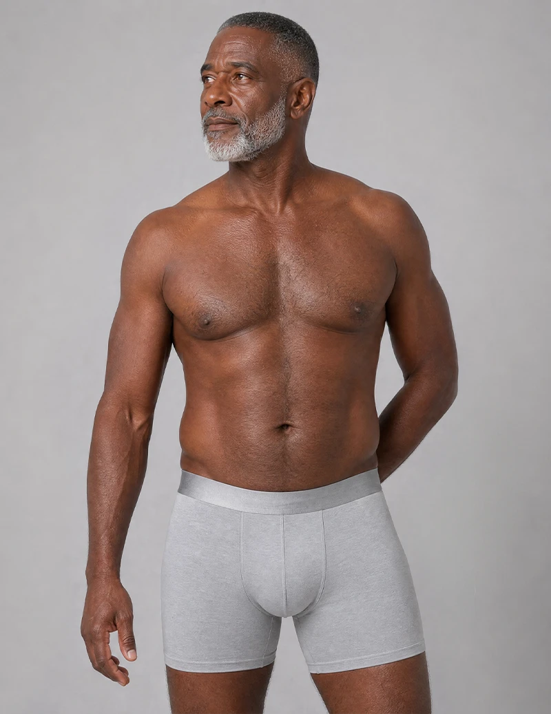 Absorbent Boxer for Light Leaks