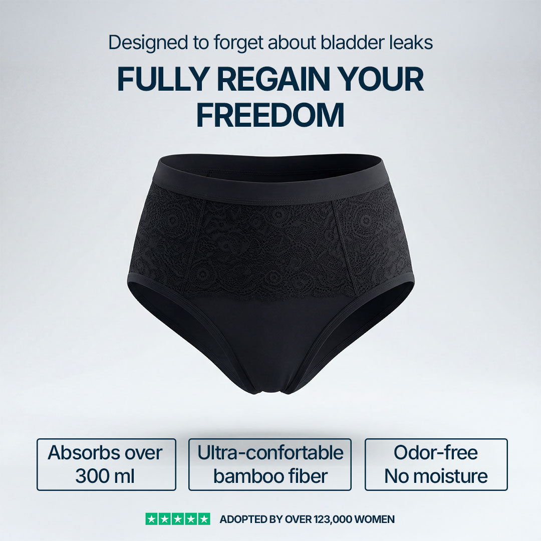 Orykas bundle of bamboo fibre incontinence pants — everyday value set for bladder leak protection