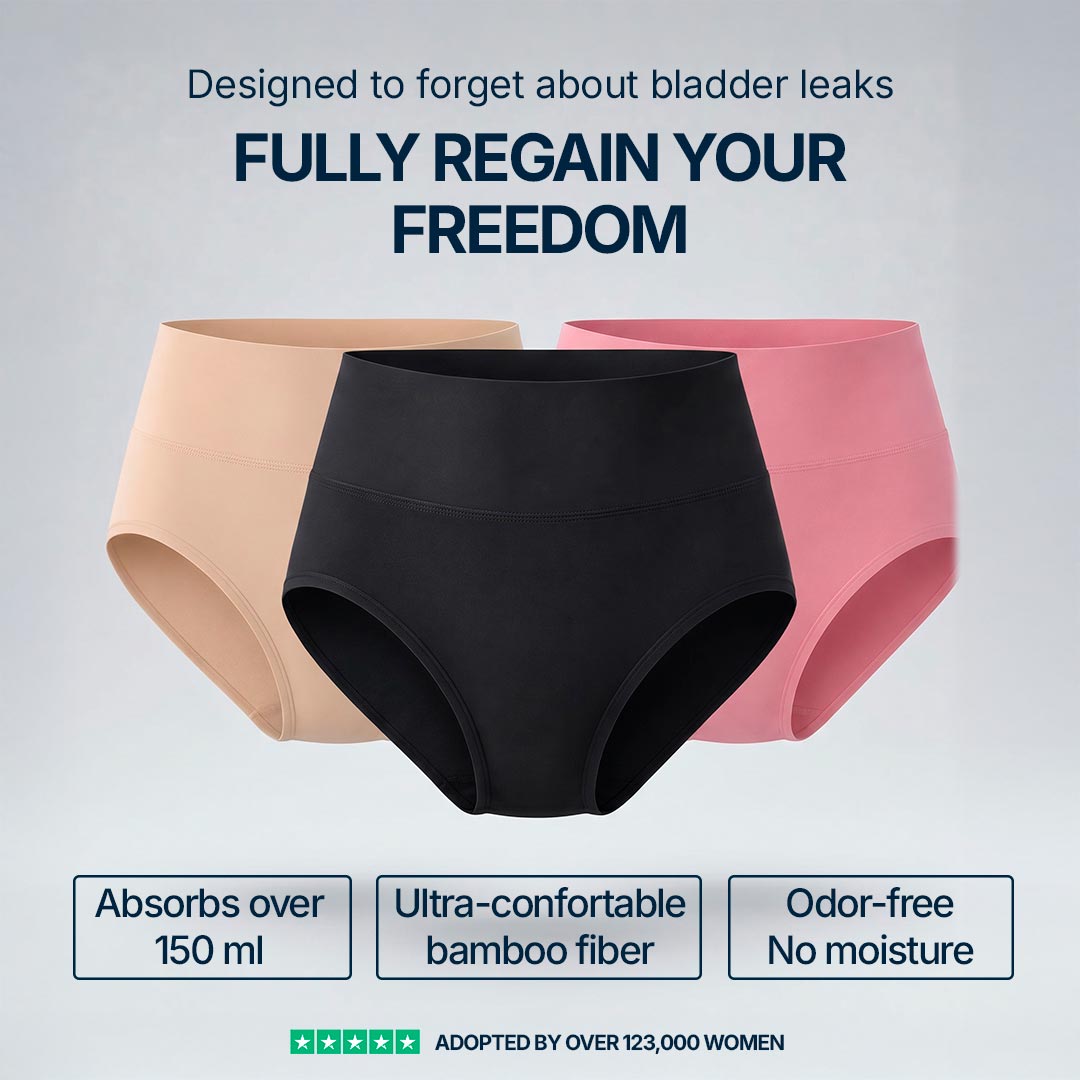 High-Waisted Washable Incontinence Pants