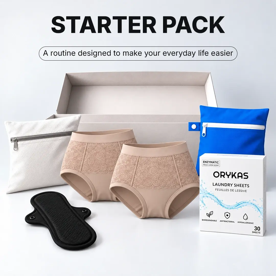 Ultra Absorbent Lace Knickers Starter Pack
