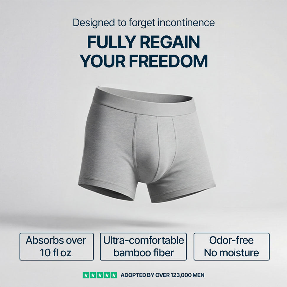 Orykas bundle of bamboo fibre incontinence pants — everyday value set for bladder leak protection