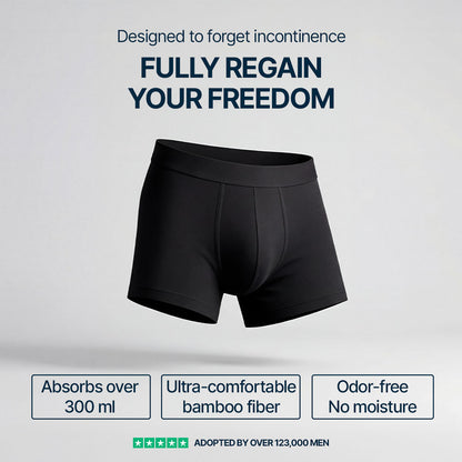 Men's Washable Incontinence Boxer