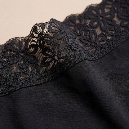 Lace-Waistband Washable Incontinence Pants