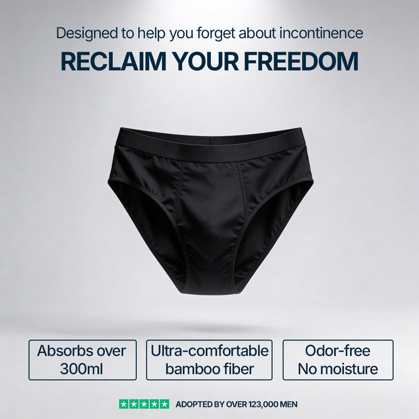 Orykas bundle of bamboo fibre incontinence pants — everyday value set for bladder leak protection
