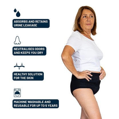 Ultra-absorbent knickers