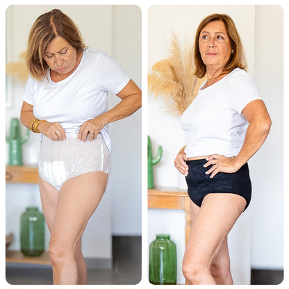 Ultra-absorbent knickers